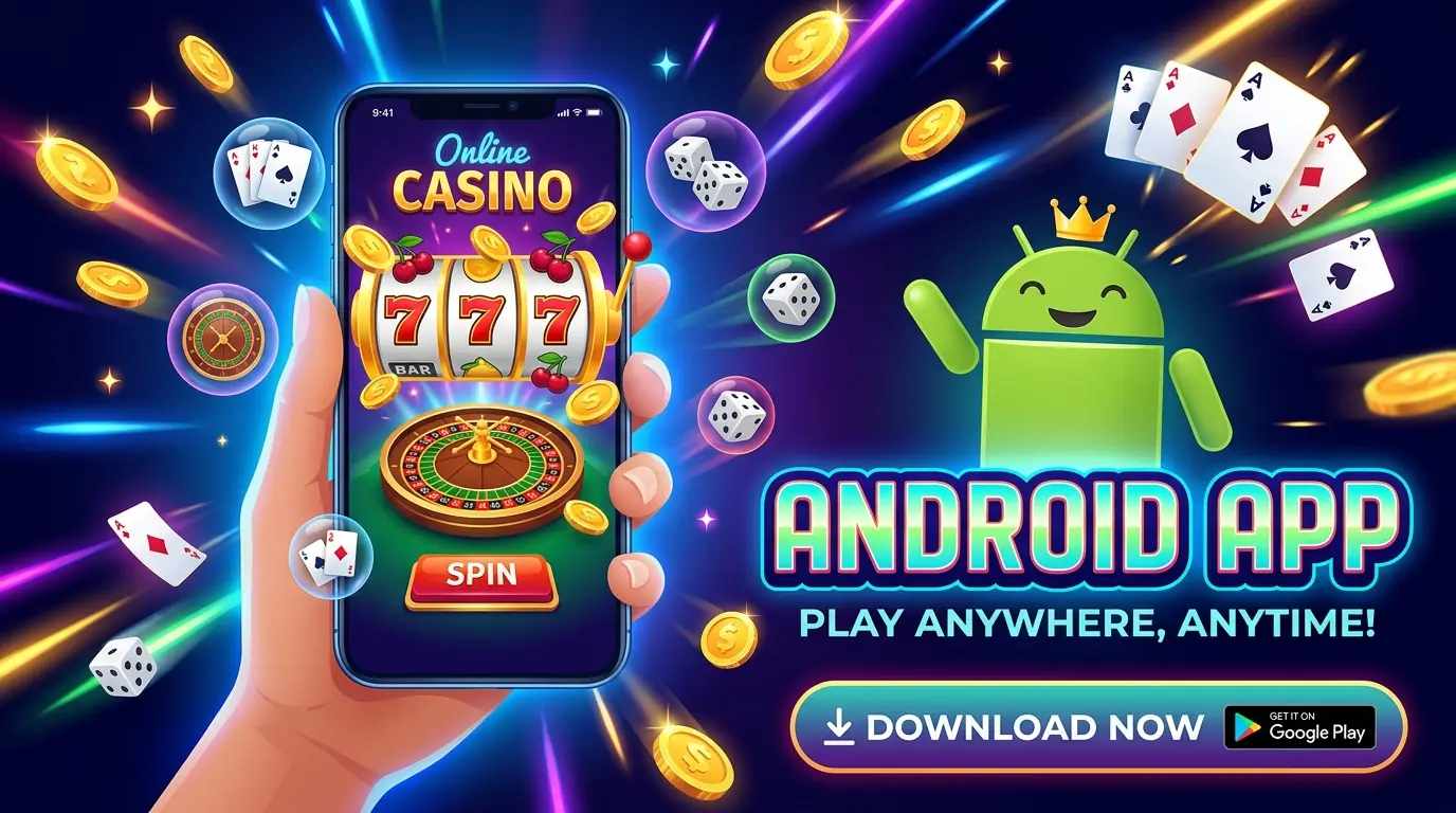 Getlucky casino Android-sovellus
