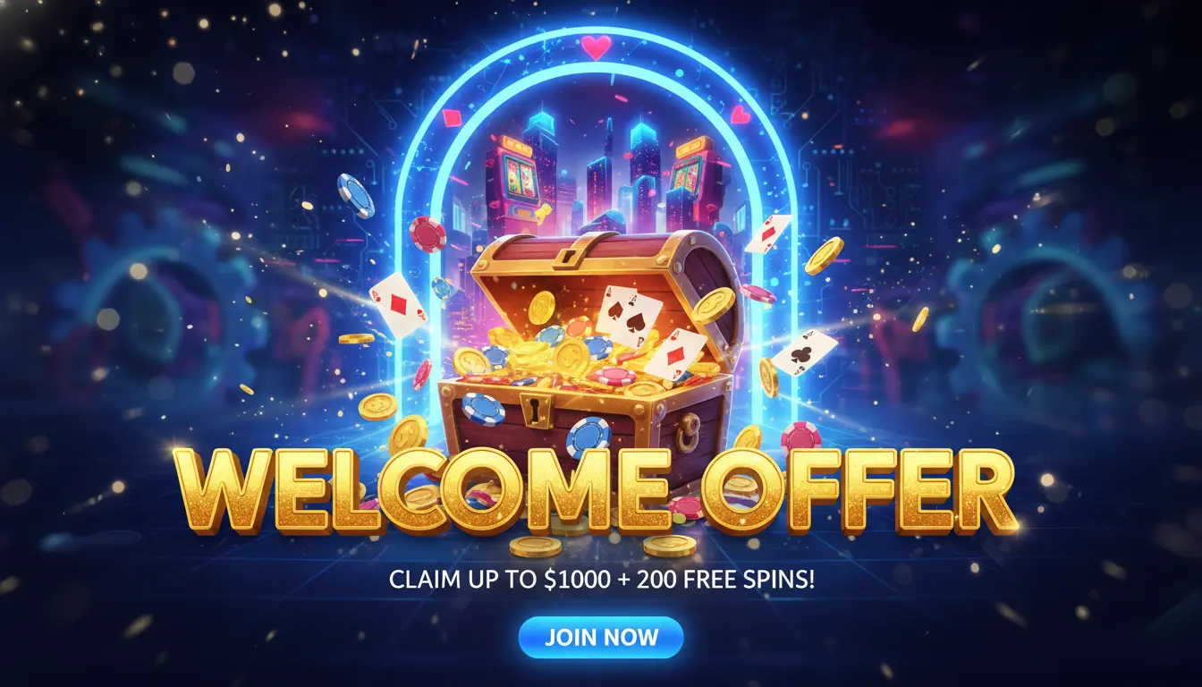 Welcome offer Getlucky casino
