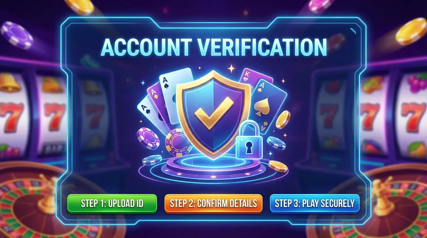 Verifiointi Getlucky casino